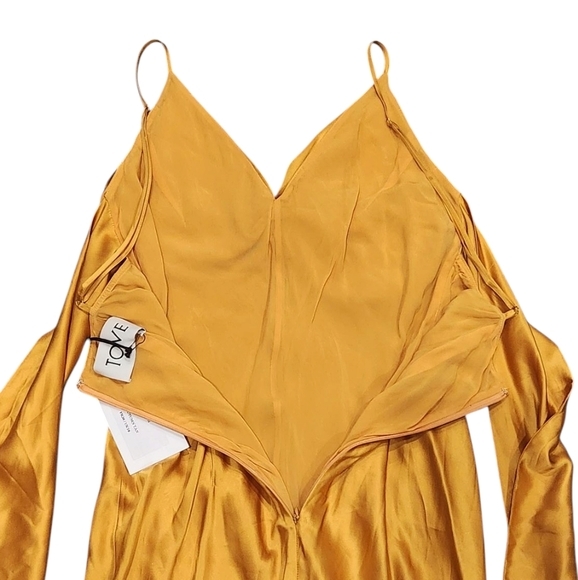 TOVE SOFIA‎ SILK MIDI DRESS 6 - Picture 4 of 16